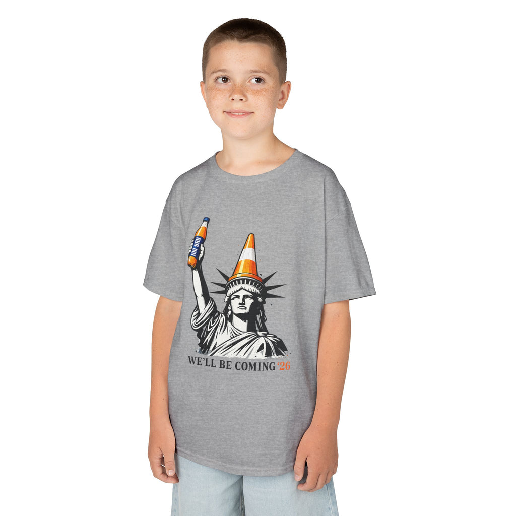 Kids Tee — Liberty Orange Bru