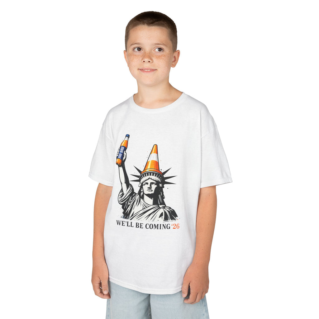 Kids Tee — Liberty Orange Bru