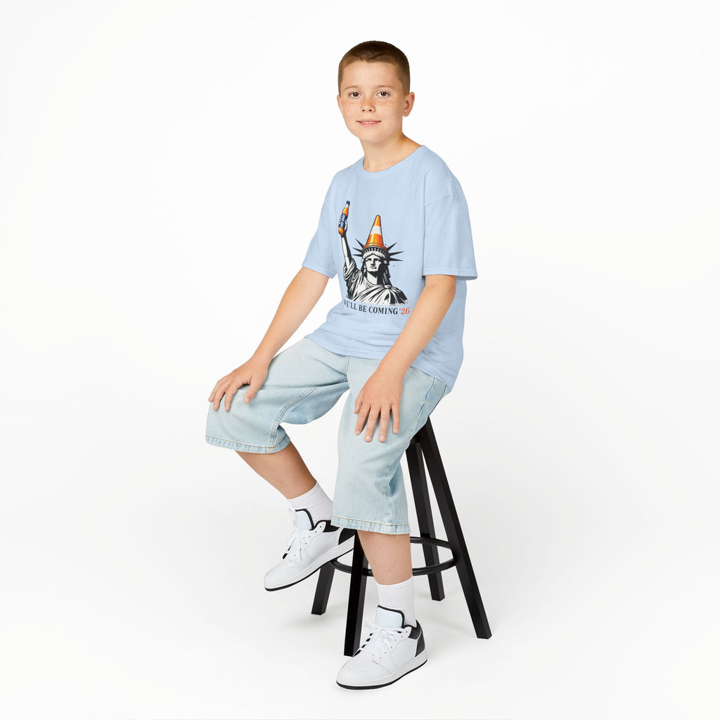 Kids Tee — Liberty Orange Bru
