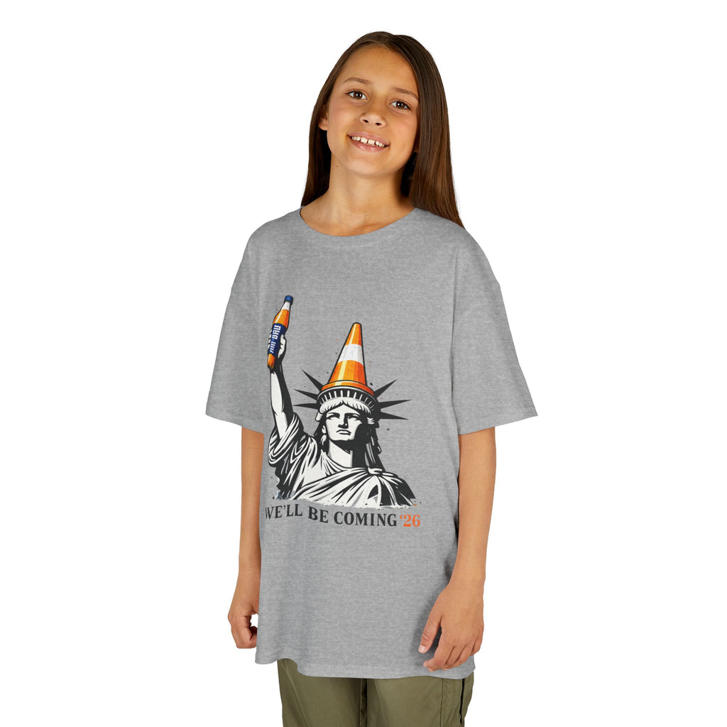 Kids Tee — Liberty Orange Bru