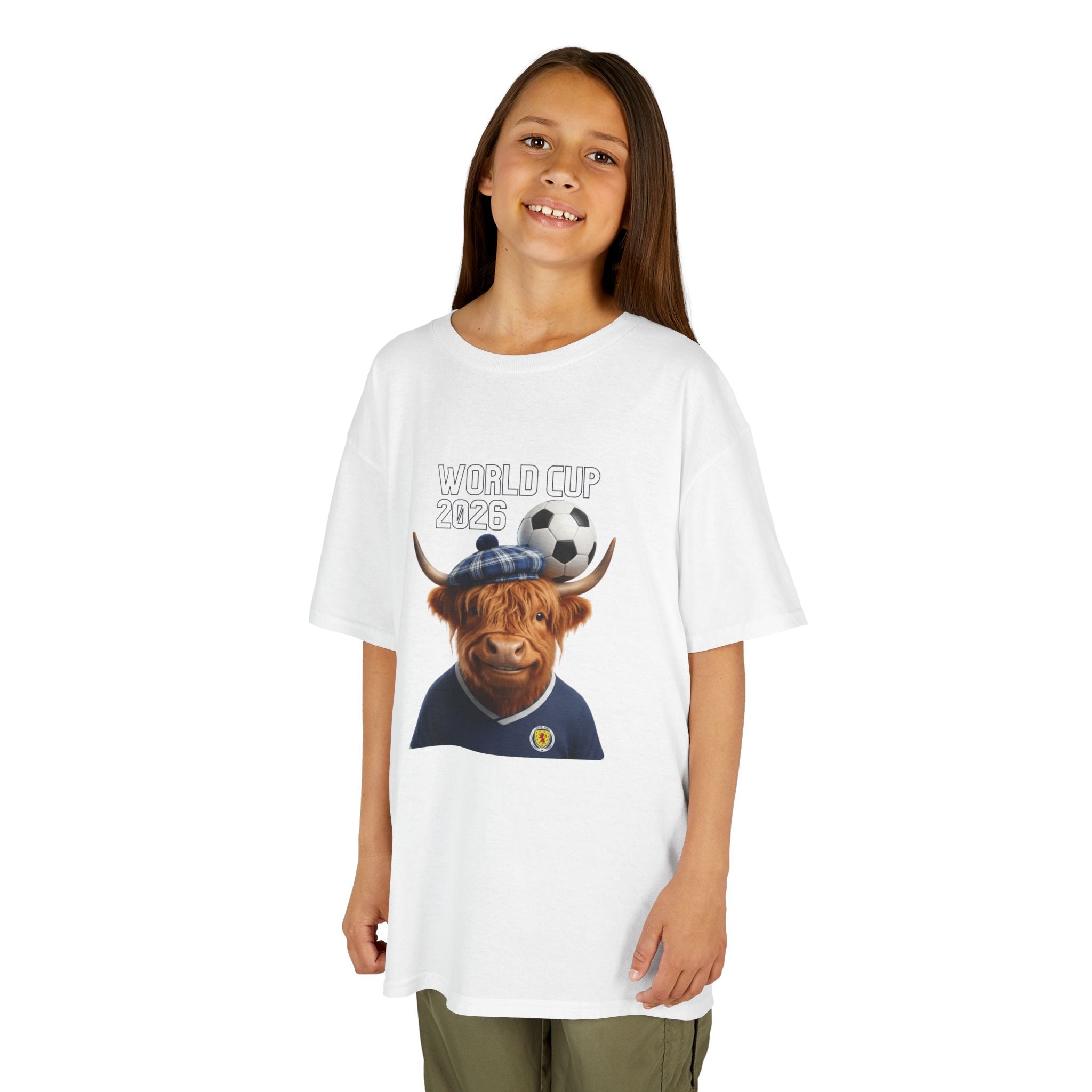 Kids - Highland Cow Tee