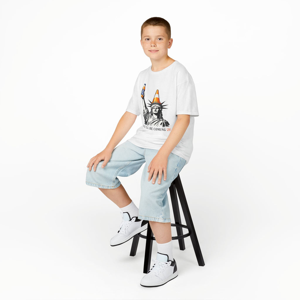 Kids Tee — Liberty Orange Bru