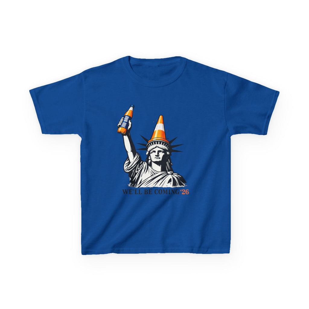 Kids Tee — Liberty Orange Bru