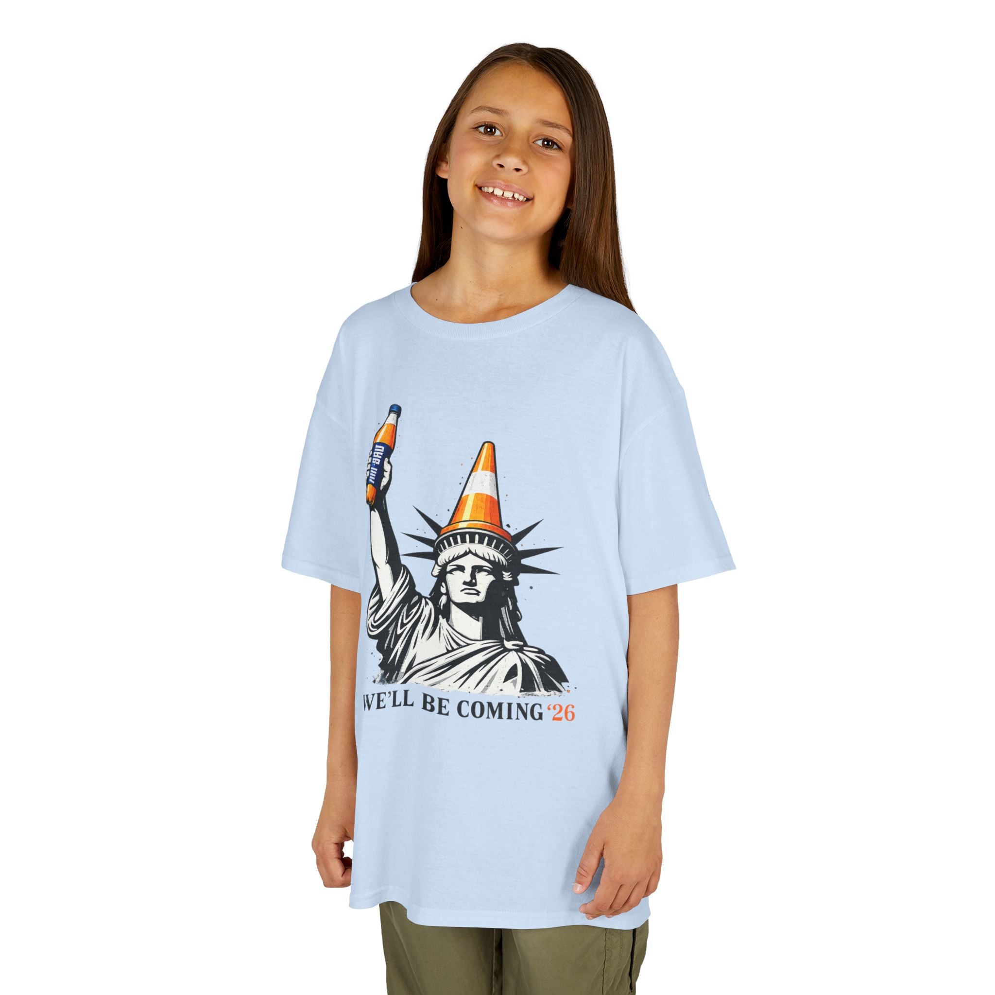 Kids Tee — Liberty Orange Bru