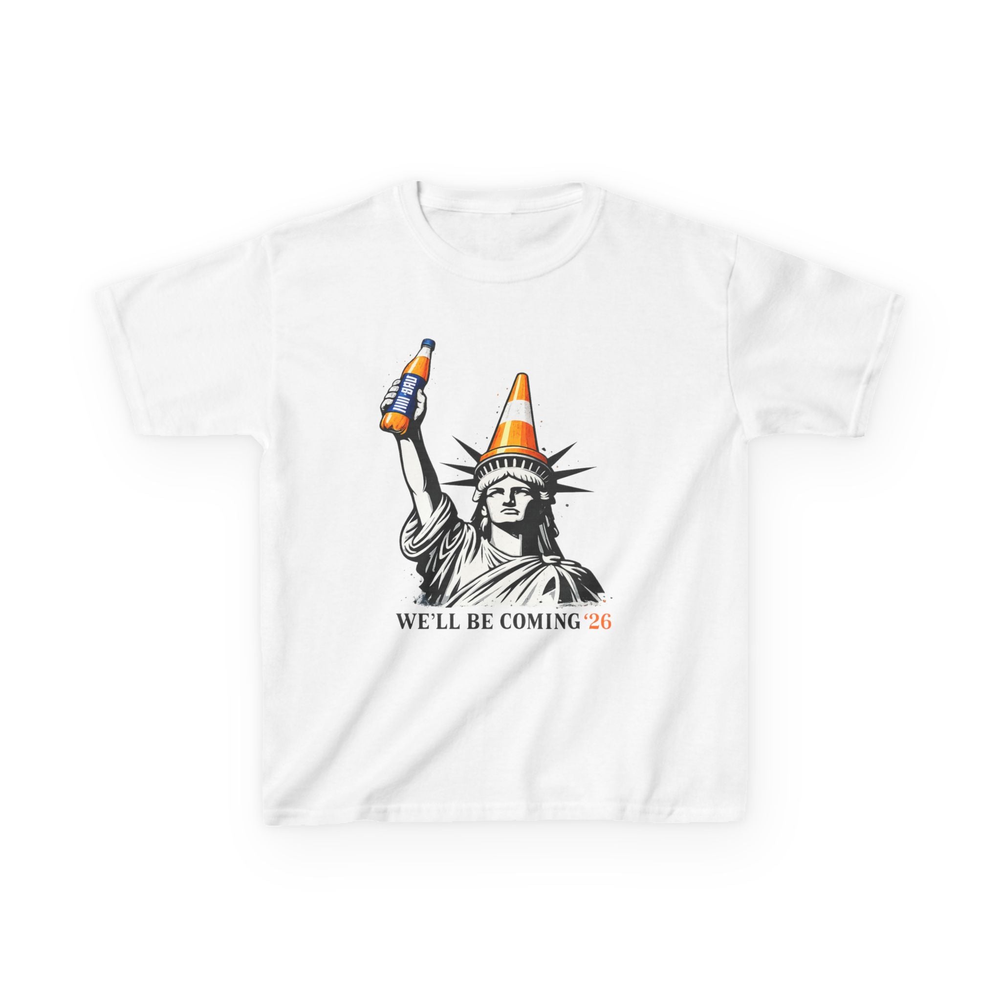 Kids Tee — Liberty Orange Bru