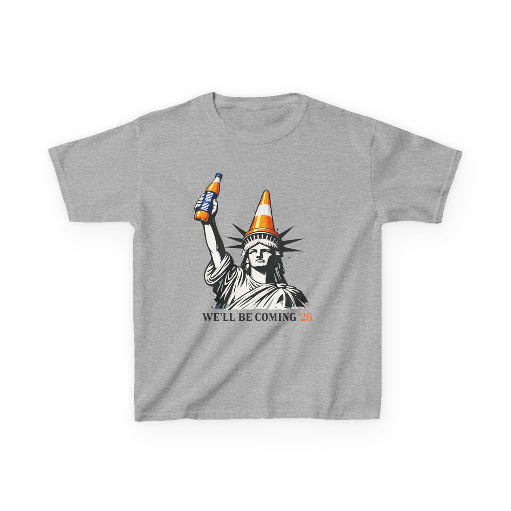 Kids Tee — Liberty Orange Bru