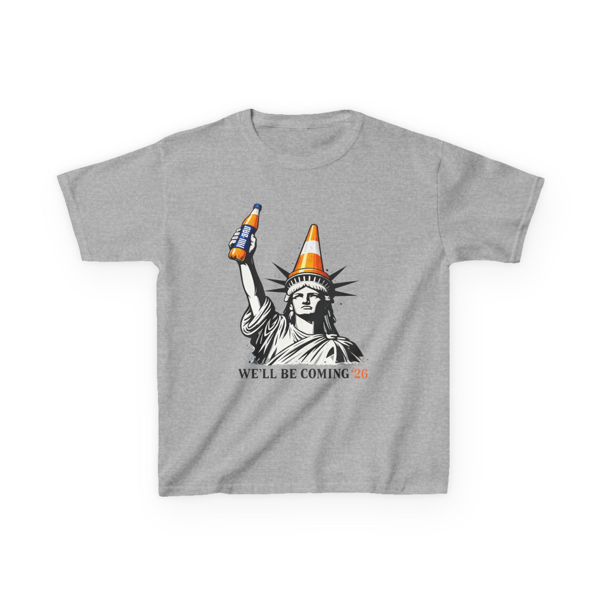 Kids Tee — Liberty Orange Bru